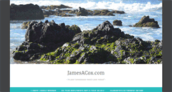 Desktop Screenshot of jamesacox.com